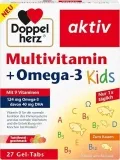 Doppelherz Multivitamin + Omega-3 Kids (27 Gel-Tabs) ab 4,36 € inkl. Prime-Versand (statt 7,95 €)