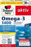 Doppelherz Omega-3 1.400 (30 Kapseln) ab 3,16 € inkl. Prime-Versand