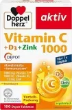Doppelherz Vitamin C 1000 + D3 + Zink (100 DEPOT-Tabletten) ab 9,85 € inkl. Prime-Versand (statt 13,95 €)