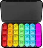 Doruimi Tablettenbox 7 Tage ab 8,87 € inkl. Prime-Versand (statt 10,99 €)