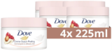 Dove Creme-Dusch-Peeling Granatapfel & Sheabutter Scrub Körper Peeling, 4x 225 ml für 13,74 € inkl. Prime-Versand (statt 19,80 €)