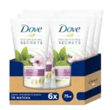 Dove Feuchtigkeitsspendende Handcreme mit mattem grünem Tee und Sakura-Blumen, 6 x 75 ml ab 6,35 € inkl. Prime-Versand (statt 15,59 €)