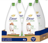 Dove Kokos- und Mandelmilchöl 500 ml Duschgel (4er Pack) für 5,85 € (Prime) statt 8,14 €