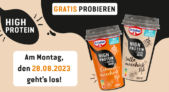 Kostenlose Testaktion: Dr. Oetker High Protein Coffee Drink ab 28.08.23