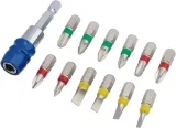 Draper Schraubendreher-Bit-Set mit Magnethalterung (82401 13-teilig)