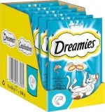 Dreamies Klassiker Katzensnacks mit Lachs 6er Pack (6x60g) ab 6,20 € inkl. Prime-Versand