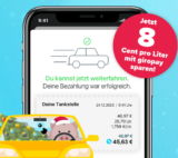 0,08 € pro Liter Benzin/ Diesel sparen ⛽️ mit der PACE Drive App bei Zahlung mit Giropay