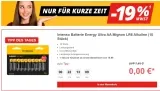 Druckerzubehör Aktion: 19% MwSt. geschenkt + Gratis Intenso Batterie Energy Ultra AA Mignon LR6 Alkaline (10 Stück)