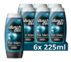 Duschdas 🚿 6er Pack 3 in 1 Duschgel & Shampoo (6×225 ml) für Männer ab 5,12 € inkl. Versand (statt 8,70 €)