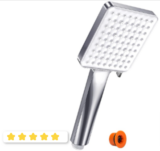 Wassersparender Duschkopf 🚿 mit 6 Strahlarten