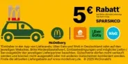 🍟5€ Rabatt ab 10€ bei McDonald’s [Lieferando/Uber Eats/Wolt]