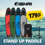 EISHAI Sharkbite Stand Up Paddle Board (4 Farben) für 160,19 € inkl. Versand