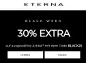 ETERNA Black Week 2025: 30% Rabatt auf Hemden, Blusen und Krawatten sichern