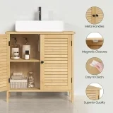 EUGAD Waschbeckenunterschrank (60x60x30 cm)