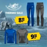 EUROPEAN POLO CHAMP Herren Thermo Langarmshirt 9,99 € oder Thermo Hose 8,99 € (2 Farben, Gr. M bis 2XL) zzgl. Versand