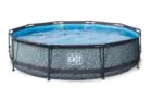 EXIT Stone Pool ø 300 x 76 cm mit Filterpumpe für 44,99€ inkl. Versand (statt 89€)