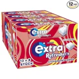 Extra Refreshers Strawberry Lemon 12Er Pack (12×8 Stück) Ab 7,62 € Inkl. Prime-Versand