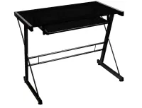 Eden Bridge Designs Laptop-Arbeitstisch mit Regalen