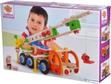 Eichhorn 100039094 Constructor Kranwagen vielseitiges Holzspielzeug (170 Bauteile, 4 verschiedene Konstruktionen) – für 22,79 € inkl. Prime-Versand (statt 27,74 €)