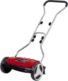 Einhell Hand-Rasenmäher GE-HM 38 S (38 cm Schnittbreite 4-stufige Schnitthöhenverstellung ohne Antrieb für bis zu 250 m²) für 44,99 € inkl. Prime-Versand (statt 70,00 €)
