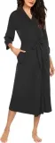 Ekouaer Damen Morgenmantel (8 Farben, Gr. S Bis Xxl) Für 17,39 € Inkl. Prime-Versand (Statt 28,99 €)