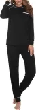Ekouaer Damen Schlafanzug Lang (10 Farben, Gr. S bis XXL) für 16,49 € inkl. Prime-Versand (statt 32,99 €)