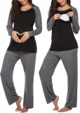 Ekouaer Damen Still Schlafanzug (7 Farben, Gr. S Bis Xxl) Für 20,99 € Inkl. Prime-Versand (Statt 34,99 €)