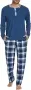 Ekouaer Herren Winter Schlafanzug Lang (7 Farben, Gr. S bis 3XL) für 15,75 € inkl. Prime-Versand (statt 34,99 €)