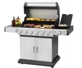 🔥El Fuego Deluxe 6+1 Edelstahl-Gasgrill + 30€ Netto-Filialgutschein