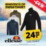 Ellesse Benevento Herren 1/4-Zip Sweatshirt (4 Farben, Gr. S bis 2XL) für 29,94 € inkl. Versand