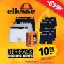 Ellesse Owen Herren Boxershorts 3er Pack  (Gr. S bis XL vers. Farben) für 15,94 € inkl. Versand (statt 22,99 €)