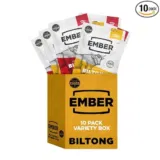 Ember Snacks – Biltong Beef Jerky Variety 10er Pack (10 x 25g) ab 18,19 € inkl. Prime-Versand