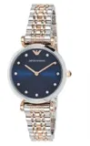 Emporio Armani AR11092 Damen Analog Quarz Uhr für 99,90 € inkl. Versand (statt 179,00 €)