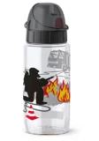 Emsa 518305 Drink2Go Trinkflasche, Flasche aus Tritan, 0,5 Liter, Fireman für 9,39 € inkl. Prime-Versand (statt 16,31 €)