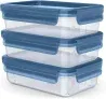 Emsa Clip & Close Eco Frischhaltedosen-Set 3-teilig 08 L (auslaufsicher hygienisch mikrowellen-gefrier-spülmaschinengeeignet BPA-frei) für 8,22 € inkl. Prime-Versand (statt 15,20 €)