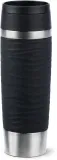 Emsa Travel Mug Wave Thermobecher 500 Ml Isolierbecher Auslaufsicher Edelstahl Schwarz N20225 Für 17,99 € Inkl. Prime-Versand (Statt 20,99 €)