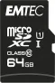 Emtec ECMSDM64GXC10 EliteGold 64GB microSDXC Speicherkarte – Highspeed SD-Adapter UHS-I U1 bis 85 MBSek für 3,99 € inkl. Prime-Versand (statt 6,99 €)