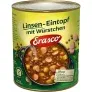 Erasco Linsen-Eintopf mit Würstchen (800g) ab 2,37 € inkl. Prime-Versand