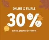 Ernsting’s Family 30 % Rabatt auf das gesamte Sortiment – Online und in der Filiale