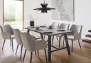 Bessagi Home Esstisch Holz Andri (ca. 180 x 90 cm) – Walnuss für 248€ inkl. Versand (statt 300€) – Bei Abholung für 189€
