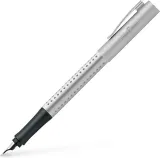 Faber-Castell 140906 – Füller Grip 2011 Feder F Silber 1 Stück Für 6,50 € Inkl. Prime-Versand (Statt 15,47 €)