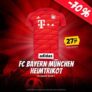 FC Bayern München adidas Herren Heim Trikot DW7410 (Gr. XS bis 3XL) für 31,22 € inkl. Versand
