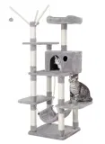 Feandrea Kratzbaum Katzenbaum mit Hängematte 154cm für 35,38 € inkl. Versand (statt 70,54 €) Aliexpres Neukunden!
