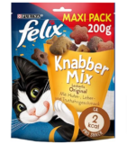 FELIX KnabberMix Original mit Huhn, Leber- & Truthahngeschmack für 3,63€ (Prime)