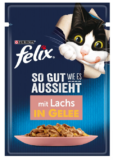 FELIX So gut wie es aussieht Katzenfutter nass in Gelee mit Lachs (26 x 85g) ab 9,73 € inkl. Prime Versand (statt 16,90 €)