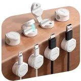 FLYLEAD 8 Stück Silikon Kabelhalter (9 Farben) für 4,49 € inkl. Prime-Versand (statt 8,99 €)