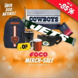 FOCO Merch-Sale mit NFL & NHL Fan Merch ab 0,99 € zzgl. Versand