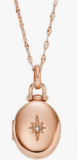 FOSSIL Halskette für Frauen Locket Collection Rose JF04429791 für 22,50 € inkl. Prime Versand (statt 45,00 €)