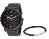 FOSSIL Mens Analog Quartz-Uhr mit Stainless Steel Armband – für 99,00 € inkl. Versand statt 149,25 €