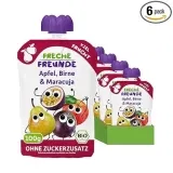 Freche Freunde Bio Quetschie Apfel Birne & Maracuja 6Er Pack (6X100G) Ab 2,83 € Inkl. Prime-Versand